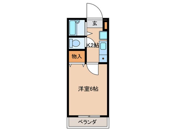 シンシア緑の物件間取画像